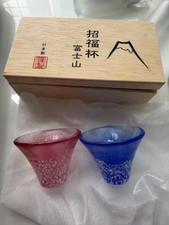 日本富士山招福杯一對