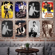 2023 Elvis Presley Singer metal Decor Poster Vintage Tin Metal Sign Decorative Plaque for Pub Bar Man Cave Club Wall