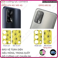 (Buy 1 get 1 free) Oppo A95 4G/ A74 4G/ A74 5G nano camera tempered film, transparent, super durable
