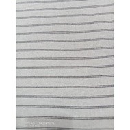 KATUN Premium cotton linen fabric, striped pattern linen fabric, barbis cotton linen fabric, meter l