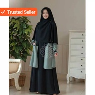 ELBINA set outer (no hijab )size S M L XL fashion muslim terbaru -