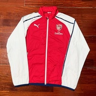 2014-15 Arsenal AFC Football Soccer Puma Anthem Jacket 英超 阿森納 輕薄防曬風衣 防風運動外套 足球球衣夾克 二手 非古著Vintage