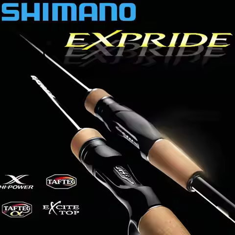 SHIMANO Fishing Rod EXPRIDE 2 Parts Spinning/Casting Fishing Rod F/R Power 1.93M 2.08M 2.29M Aluminu