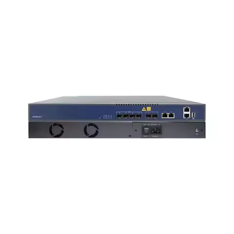 Vsol 4 pon olt Gpon 4 Port Puerto v1600g0- b 2x 10G uplink Sfp c++ FTTH fiber optical equipment Gpon