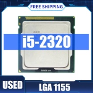 ใช้ I5 Intel คอร์ของแท้เกือบใหม่ล่าสุด2320โปรเซสเซอร์3.0GHz 6เมตรแคช Quad-Core I5-2320 CPU SR02L เมนบอร์ด B75รองรับ LGA 1155