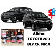 AIKKA TOYOTA BLACK MICA 209 OEM 2K CAR PAINT M0000059