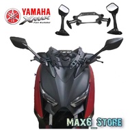 Yamaha Xmax X-Max Adjustable Side Mirror Windshield Extender Bracket Visor Short Long Bracket Foldable Side Mirror X Max