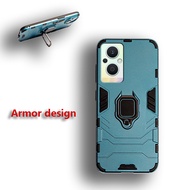 Military Armor For Oppo Reno7 Z 5G 8 Z Reno7 Lite F21s Pro A96 5G CPH2343 PFUM10 Kickstand Full Prot