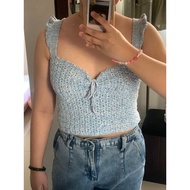 Emma Top / Crochet Top / Knitted Shirt / Knitted Top