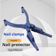 FYS_Nail Clamp Nailer Aid Cement Nail Safety Handguard Nailer Nailer Hammerproof Nail Fixing Tools