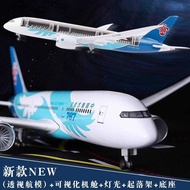 See-Through Aircraft Compartment Simulation China Southern Airlines Aircraft Model Boeing 787 Airbus