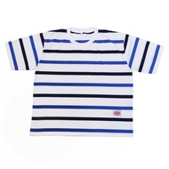 HIPSTER T-Shirt Oversized Stripe Blue Black