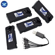 CORWING 3.7V 3800Mah Drone Battery RC Charger Accessory For E88/E99 E525 E88EVO Ls-E100 E99S Mini Ua