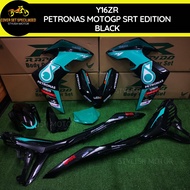 (STICKER TANAM/AIRBRUSH) RAPIDO COVER SET Y16ZR PETRONAS MOTOGP SRT EDITION BLACK