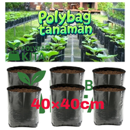 PROMO TERBATAS Polybag Tanaman 40x40 isi 1kg – Paket Ekonomis -- Polybag Tebal 40x40 – Kualitas Prem