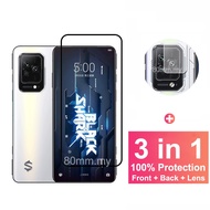 Xiaomi Black Shark5 Pro Rs Tempered Glass Redmi 10C Full Cover Screen Protector For Xiaomi Black Sha