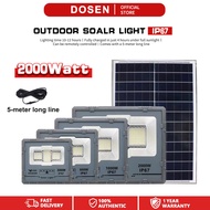DOSEN  Lampu Solar Light Outdoor Lighting LED Solar Spotlight Waterproof IP67 Solar Street Light Sen
