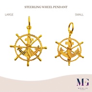 Merlin Goldsmith 22K 916 Gold Steering Wheel Pendant