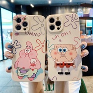 SPONGEBOB PATRICK MOTIF CASE XIAOMI REDMI 5A 6A 9 9A 9C 9T NOTE 7 NOTE 8 NOTE 9 NOTE 9 PRO - UA