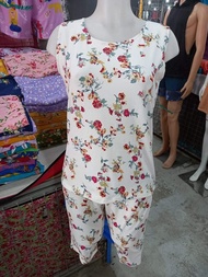 Terno Pambahay Sando Tokong with both sides pockets cotton spandex