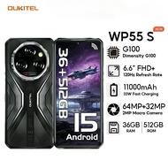 【Official shop】OUKITEL WP55 S 6.6” FHD+ 12GB(up to 36GB) +512GB 11000mAh Mobies 33W Fast Charging 15