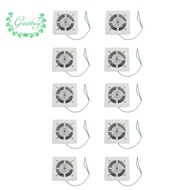 10X 4 Inch 20W 220V High Speed Exhaust Fan Toilet Kitchen Bathroom Hanging Wall Window Glass Small Ventilator