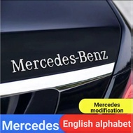 Suitable for Mercedes-Benz Car Logo Modified GLB35 Mercedes-Benz English Letter Logo Car Sticker