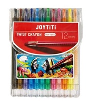 TiTi - #TI-CP-12T 12色旋轉蠟筆 (新舊包裝隨機)