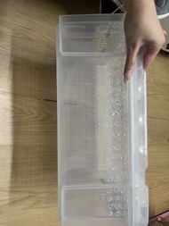透明有窿通風收納箱膠箱