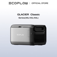 EcoFlow GLACIER Classic 35L/45L/55L Portable Fridge Freezer, 43H Cooling Car Refrigerator, Battery P