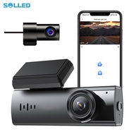 Dash Cam Front Rear Camera 2K+1K WiFi GPS Driving Recorder Dashboard Camera Parking Monitor WDR Car 