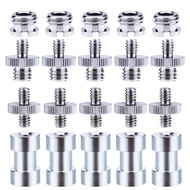 Sunmns 1/4 Zoll und 3/8 Zoll Konverter Gewindeschrauben Adapter Halterung Set für Kamera/Stativ/Einb