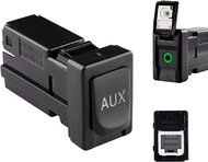 Reeoutdoor 86190-02010 Aux Jack Port fit Tacoma Corolla Tundra Aux Port Auxiliary Input Jack Stereo 