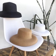 BOWLER hat woman premium beach hat/ premiumWanita flexible boater hat/ premium bowler hat woman stra