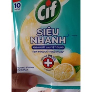 Cif wet wipes for cleaning items