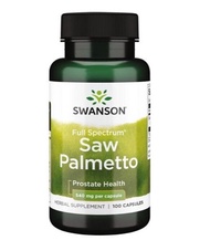 🌈鋸棕櫚 Swanson SW909 Saw Palmetto 鋸棕櫚 540mg 100 粒 🌈使用說明： 成人每天2-3次，每次1粒，隨水服用。🌈良性前列腺增生症 (BPH) 及 脫髮 男士 或有
