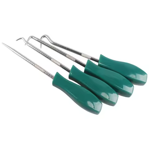 4PCS Oil Seal Puller Hook Combination Tool Set O-ring Seal Gasket Puller Remover Hook Auto Repair To