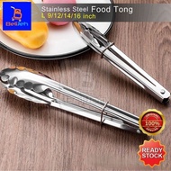 BELIJEH Economy Stainless Steel Food Tong (9/12/14/16 inch)