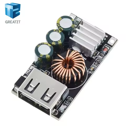 QC3.0 For Apple Huawei MTK Samsung DIY Fast Charger DC 5-32V 24W Step-down Module for Emergency Char