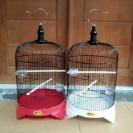 Sangkar Kandang Medium Kapsul Burung Lovebird Kenari Parkit Merk F1