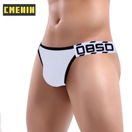 [CMENIN Official Store] BS 1Pcs Fashion Cotton Men's Thong Men's Panties Low Waist Stringi Sexy Underwear Man Jockstrap Underpants Slip BS3208