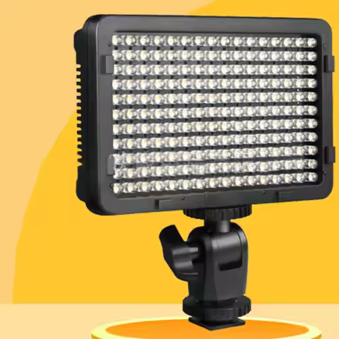 Camera HD 176 LED Video Light Lamp 11W 1320LM 5600K/3200K Dimmable for DSLR Camera Video Camcorder w