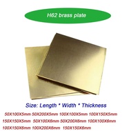 Processing  Customization  /H62 Brass Plate Material Engraving Pure Copper Block Metal Parts