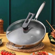 NON STICK HONEYCOMB PAN / HONEYCOMB WOK / HONEYCOMB PAN / HONEYCOMB STIR FRY PAN / KUALI HONEYCOMB /