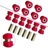 6 Set POLYURETHANE CONTROL ARM-BUSHING KIT Aluminum Mounting Sleeve For HONDA CIVIC 88-95 EG/96-00 E