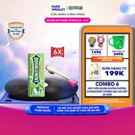 Combo 6 hộp viên ngậm không đường Doublemint hương bạc hà hộp 35 viên