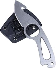 MASALONG 8CR14MOV Small Fixed Blade Neck Knife Full Tang with Knife Sheath,multifunctional Tool Knif