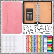 K8A6 Budget Planner with Calculator Zip Budget Binder Budget Planner Made with Envelopes for Money S