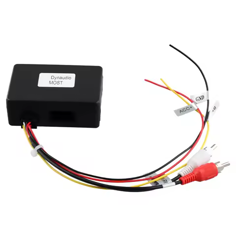Precise Car Stereo MOST Fiber Optical Radio Decoder Amplifier Adapter Box For VW Dynaudio Skoda Kodi