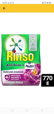 Rinso Deterjen Bubuk 770gr Violet